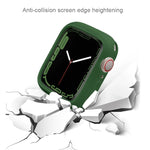 Cassa per orologio Candy Silicone Half Covering, For Apple Watch Series 41mm