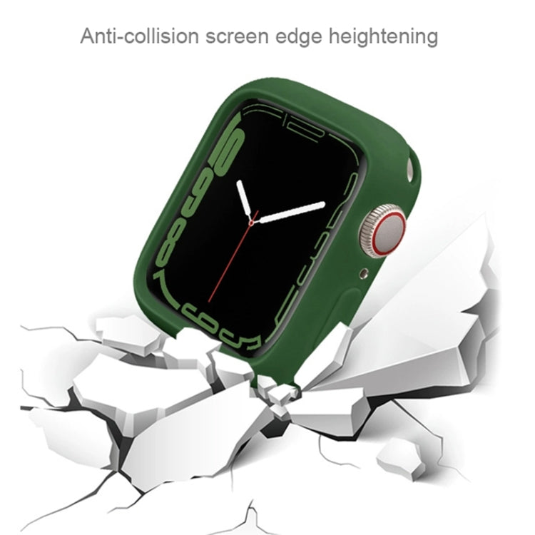 Cassa per orologio Candy Silicone Half Covering, For Apple Watch Series 11 / 10 42mm