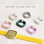 Cassa per orologio Candy Silicone Half Covering, For Apple Watch Series 38mm / 40mm