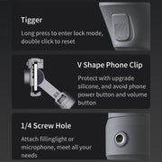 FUNSNAP Capture 5 Gimbal palmare a 3 assi per smartphone