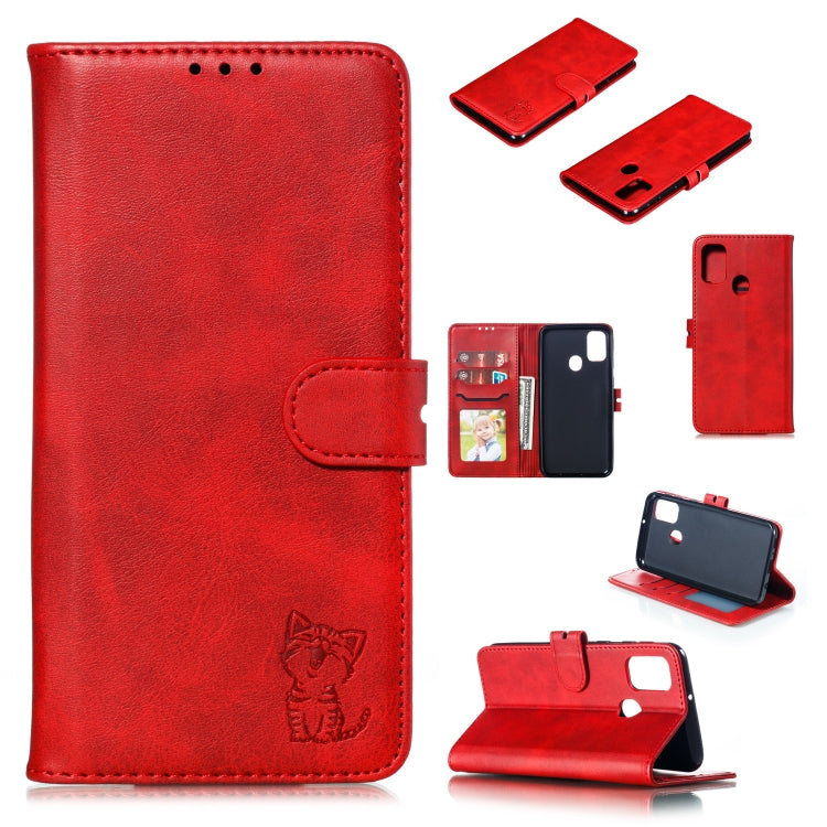 Custodia portafoglio Happy Cat per smartphone Samsung Galaxy