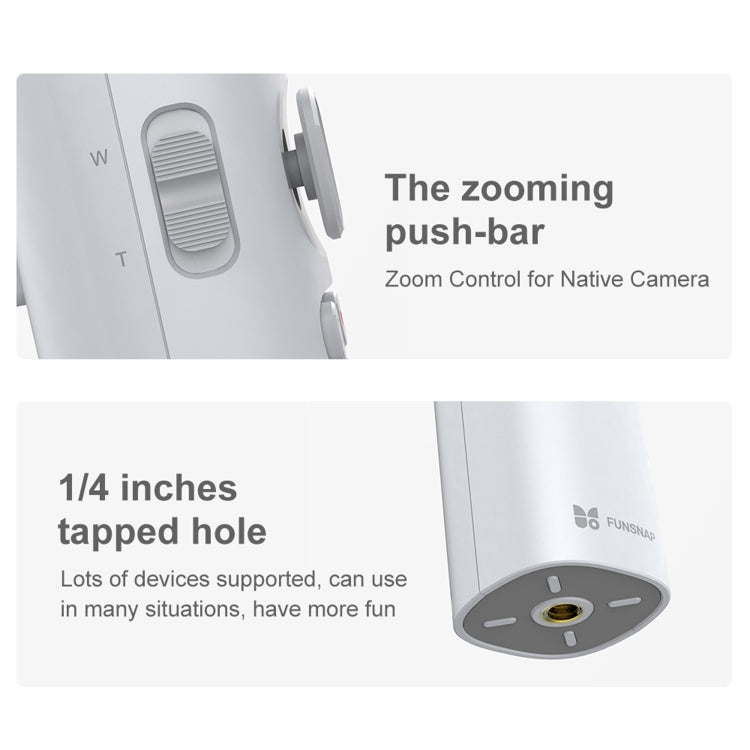 FUNSNAP Capture π Gimbal 3 assi in lega di alluminio