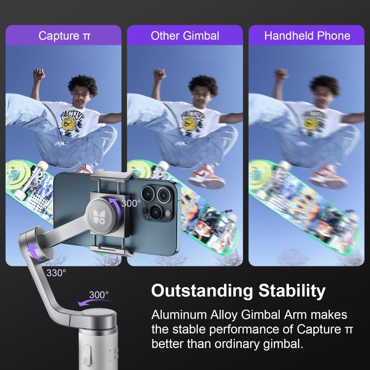 FUNSNAP Capture π Gimbal 3 assi in lega di alluminio