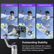 FUNSNAP Capture π Gimbal 3 assi in lega di alluminio