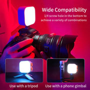 Luce di riempimento video RGB tascabile FUNSNAP