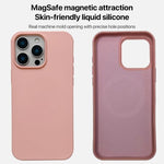 Custodia MagSafe per telefono in silicone liquido, For iPhone 14 Pro, For iPhone 14 Pro Max