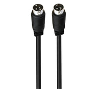 Cavo adattatore di segnale di alimentazione audio da maschio a maschio a 3 pin DIN centrale, 0.5m, 1m, 1.5m