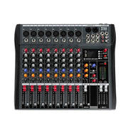 Mixer audio XTUGA CT80X a 8 canali con Bluetooth