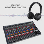 XTUGA CT160X Mixer audio a 16 canali con Bluetooth