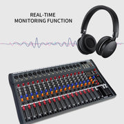 XTUGA CT160X Mixer audio a 16 canali con Bluetooth