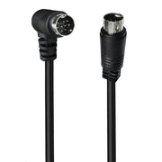 Cavo adattatore audio TV mini DIN 9 pin curvo singolo, 0.5m, 1.8m, 3m