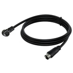 Cavo adattatore audio TV mini DIN 9 pin curvo singolo, 0.5m, 1.8m, 3m