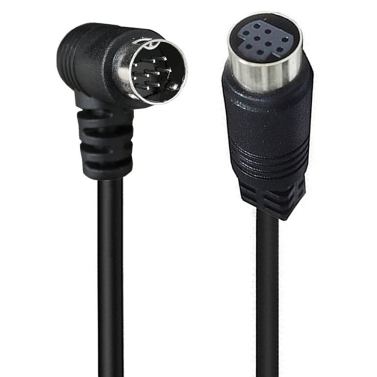 Cavo adattatore TV box curvo mini DIN 9 pin maschio-femmina, 0.5m, 1.8m, 3m