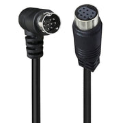 Cavo adattatore TV box curvo mini DIN 9 pin maschio-femmina, 0.5m, 1.8m, 3m