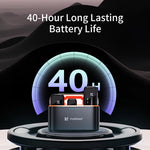 Microfono wireless Lavalier FUNSNAP S6 con custodia ricarica
