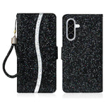 Custodia per telefono in pelle con glitter in polvere, For Samsung Galaxy A57 5G, For Samsung Galaxy A37 5G, For Galaxy A27 5G, For Samsung Galaxy A56 5G