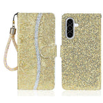 Custodia per telefono in pelle con glitter in polvere, For Samsung Galaxy A57 5G, For Samsung Galaxy A37 5G, For Galaxy A27 5G, For Samsung Galaxy A56 5G