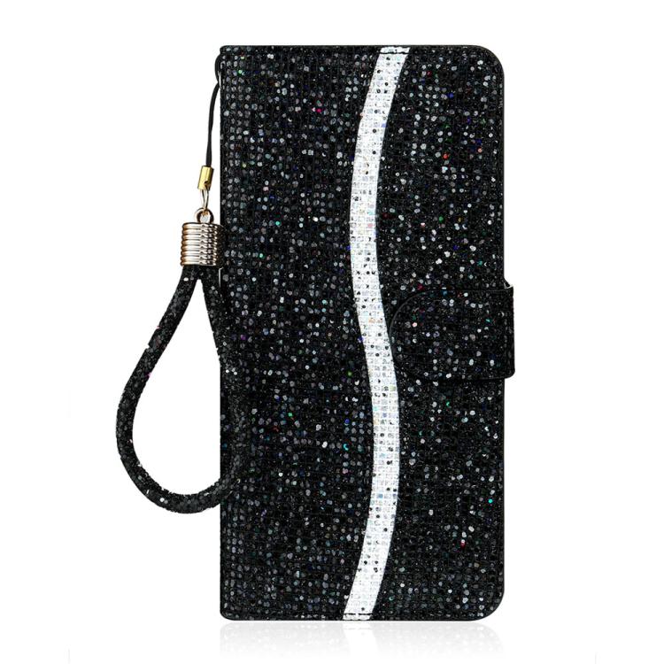 Custodia per telefono in pelle con glitter in polvere, For Samsung Galaxy A57 5G, For Samsung Galaxy A37 5G, For Galaxy A27 5G, For Samsung Galaxy A56 5G