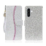 Custodia per telefono in pelle con glitter in polvere, For Samsung Galaxy A57 5G, For Samsung Galaxy A37 5G, For Galaxy A27 5G, For Samsung Galaxy A56 5G