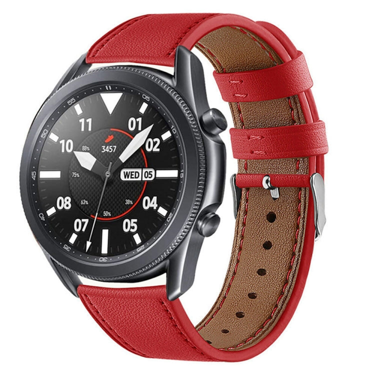 Per cinturino di ricambio in pelle da 45 mm per Galaxy Watch 3, For Galaxy Watch 3 45mm