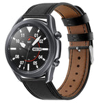 Per cinturino di ricambio in pelle da 45 mm per Galaxy Watch 3, For Galaxy Watch 3 45mm