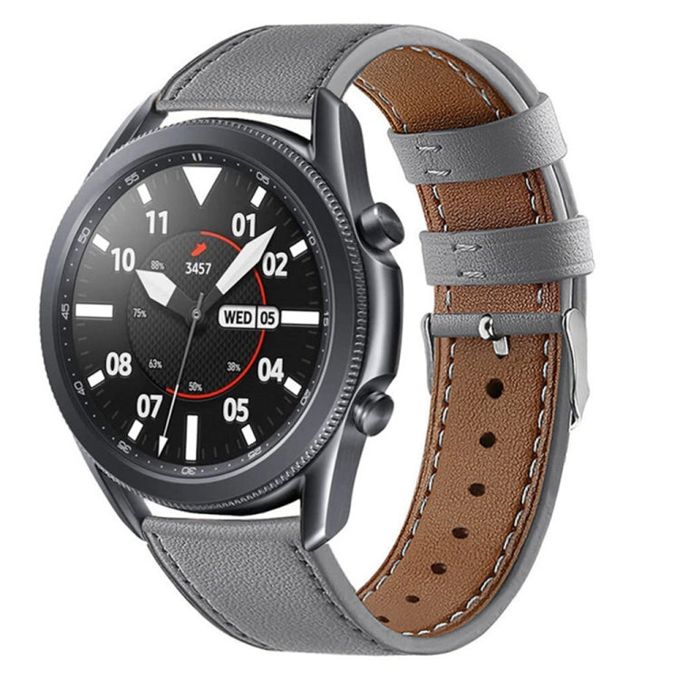 Per cinturino di ricambio in pelle da 45 mm per Galaxy Watch 3, For Galaxy Watch 3 45mm