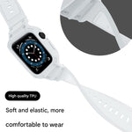 Custodia in TPU Armor con cinturino integrato, For Apple Watch Series 10 / 11 46mm, For Apple Watch Series 10 / 11 42mm