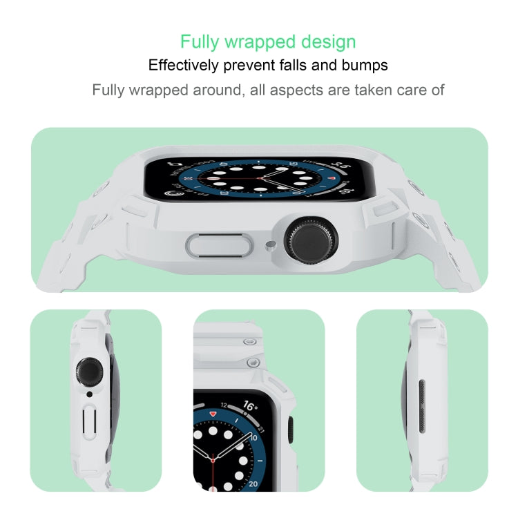 Custodia in TPU Armor con cinturino integrato, For Apple Watch Series 10 / 11 46mm, For Apple Watch Series 10 / 11 42mm