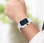 Custodia in TPU Armor con cinturino integrato, For Apple Watch Series 10 / 11 46mm, For Apple Watch Series 10 / 11 42mm