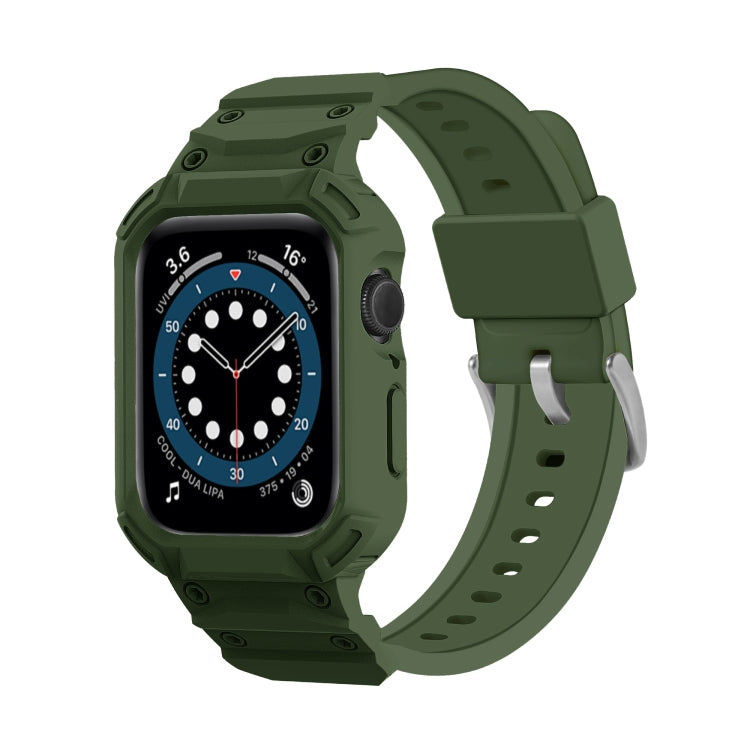 Custodia in TPU Armor con cinturino integrato, For Apple Watch Series 10 / 11 46mm, For Apple Watch Series 10 / 11 42mm