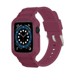 Custodia in TPU Armor con cinturino integrato, For Apple Watch Series 10 / 11 46mm, For Apple Watch Series 10 / 11 42mm