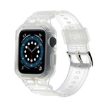Custodia in TPU Armor con cinturino integrato, For Apple Watch Series 10 / 11 46mm, For Apple Watch Series 10 / 11 42mm