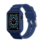 Custodia in TPU Armor con cinturino integrato, For Apple Watch Series 10 / 11 46mm, For Apple Watch Series 10 / 11 42mm