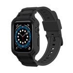Custodia in TPU Armor con cinturino integrato, For Apple Watch Series 10 / 11 46mm, For Apple Watch Series 10 / 11 42mm