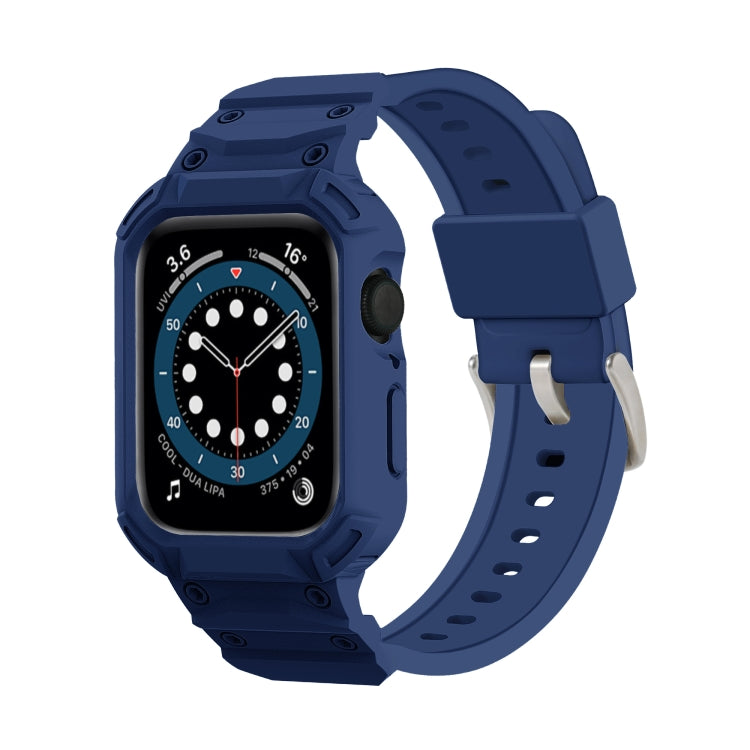 Custodia in TPU Armor con cinturino integrato, For Apple Watch Series 10 / 11 46mm, For Apple Watch Series 10 / 11 42mm