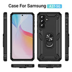 Custodia antiurto in TPU + PC per telefono con supporto, For Samsung Galaxy A37 5G, For Galaxy A27 5G, For Samsung Galaxy A36 5G