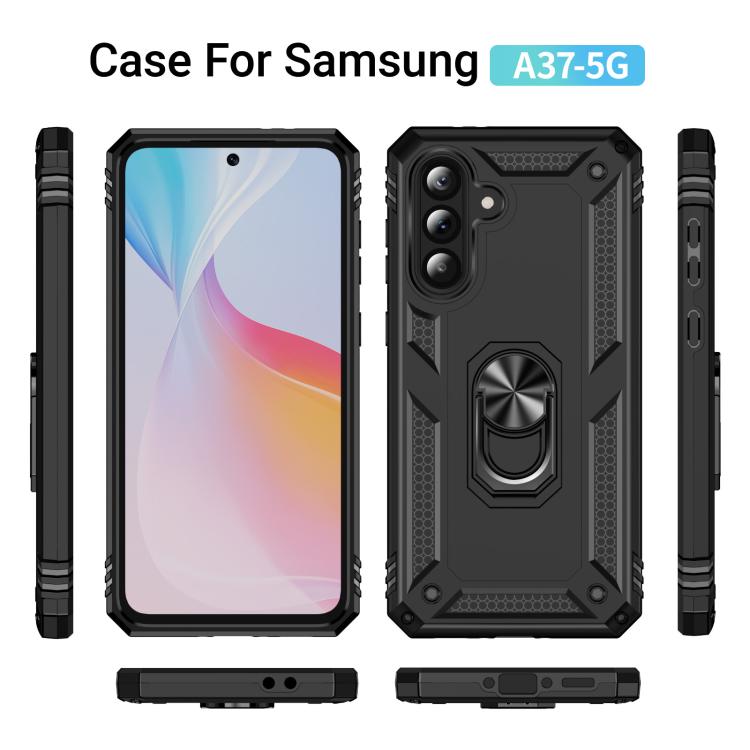Custodia antiurto in TPU + PC per telefono con supporto, For Samsung Galaxy A37 5G, For Galaxy A27 5G, For Samsung Galaxy A36 5G