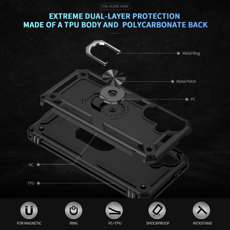 Custodia antiurto in TPU + PC per telefono con supporto, For Samsung Galaxy A37 5G, For Galaxy A27 5G, For Samsung Galaxy A36 5G