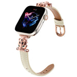 Cinturino per orologio in vera pelle con testa di leopardo, For Apple Watch 46mm / 49mm / 45mm / 44mm, For Apple Watch 42mm / 41mm / 40mm / 38mm