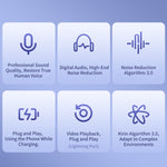 Microfono wireless FUNSNAP M2 con riduzione rumore digitale
