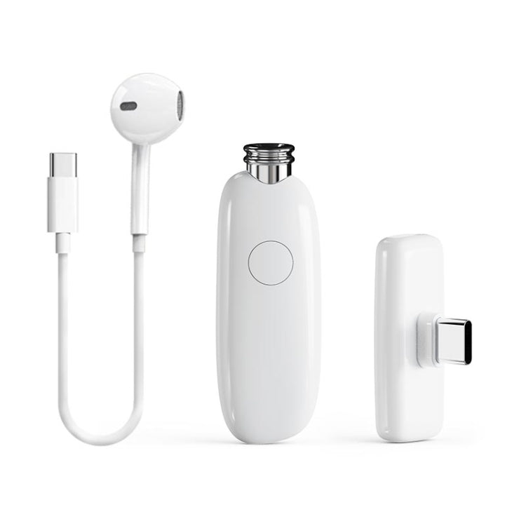 Microfono wireless audio digitale FUNSNAP M3 Mic Tok con auricolari di monitoraggio, M3 Type-C, M3 8 Pin