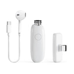 Microfono wireless digitale FUNSNAP M3 con auricolari