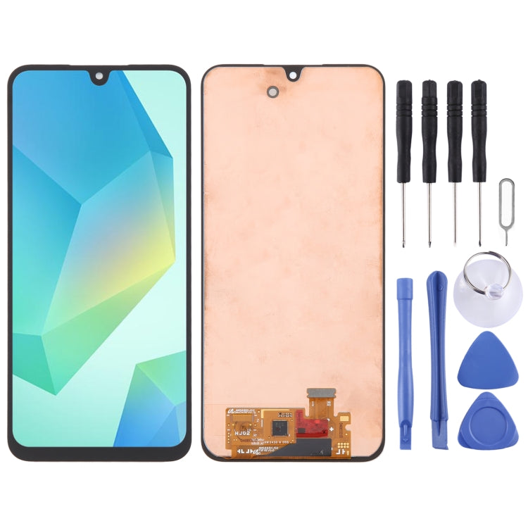 Original LCD Screen with Digitizer Complete Assembly, For Samsung Galaxy A16 4G SM-A165F, For Samsung Galaxy A16 5G SM-A166B, For Samsung Galaxy A06 SM-A065F, For Samsung Galaxy S24 FE SM-S721B, For Samsung Galaxy F55 SM-E556B