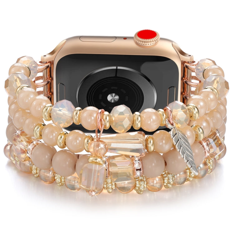 Cinturino per orologio con catena di perline e nappe, For Apple Watch 46mm / 49mm / 45mm / 44mm, For Apple Watch 42mm / 41mm / 40mm / 38mm