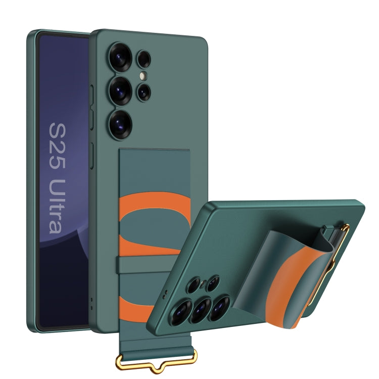 Custodia per telefono con cinturino da polso ultrasottile GKK, For Samsung Galaxy S26 Ultra 5G, For Samsung Galaxy S25 Ultra 5G
