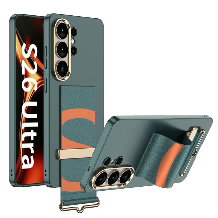 Custodia per telefono con cinturino da polso ultrasottile GKK, For Samsung Galaxy S26 Ultra 5G, For Samsung Galaxy S25 Ultra 5G
