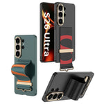 Custodia per telefono con cinturino da polso ultrasottile GKK, For Samsung Galaxy S26 Ultra 5G, For Samsung Galaxy S25 Ultra 5G