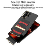 Custodia per telefono con cinturino da polso ultrasottile GKK, For Samsung Galaxy S26 Ultra 5G, For Samsung Galaxy S25 Ultra 5G