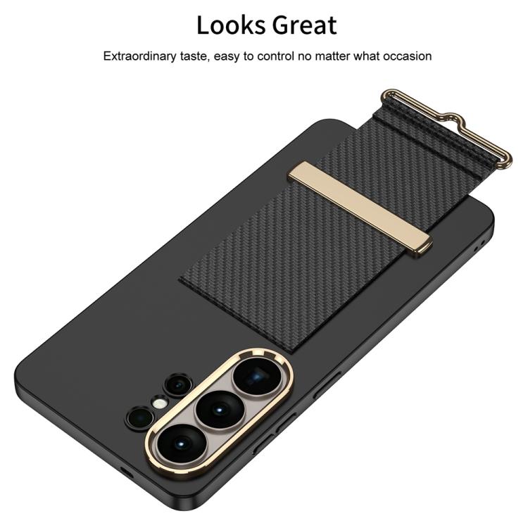 Custodia per telefono con cinturino da polso ultrasottile GKK, For Samsung Galaxy S26 Ultra 5G, For Samsung Galaxy S25 Ultra 5G