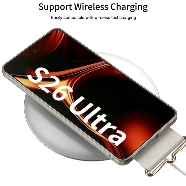 Custodia per telefono con cinturino da polso ultrasottile GKK, For Samsung Galaxy S26 Ultra 5G, For Samsung Galaxy S25 Ultra 5G